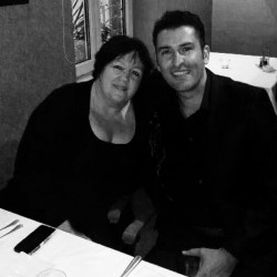 Mit der Komikerin Huguette DREIKAUS